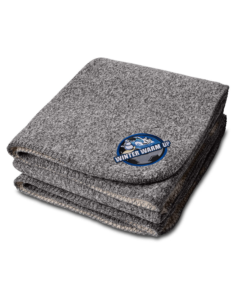 Prime Line Thick Needle Sherpa Blanket