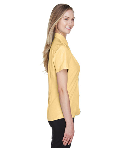 Harriton Ladies' Barbados Textured Camp Shirt