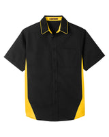 Harriton Men's Flash IL Colorblock Short Sleeve Shirt Harriton