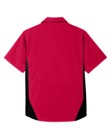 Harriton Men's Flash IL Colorblock Short Sleeve Shirt Harriton