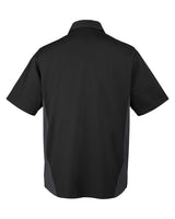Harriton Men's Flash IL Colorblock Short Sleeve Shirt Harriton
