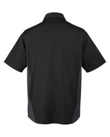 Harriton Men's Flash IL Colorblock Short Sleeve Shirt Harriton