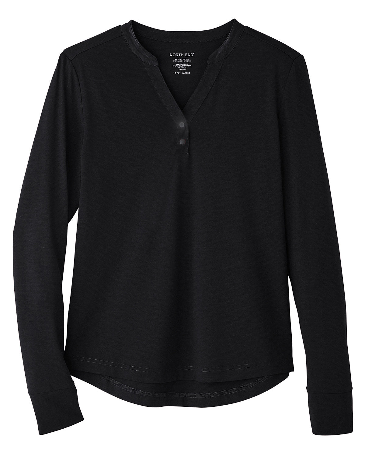 North End Ladies' Jaq Snap-Up Stretch Performance Pullover North End