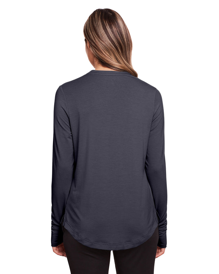 North End Ladies' Jaq Snap-Up Stretch Performance Pullover North End