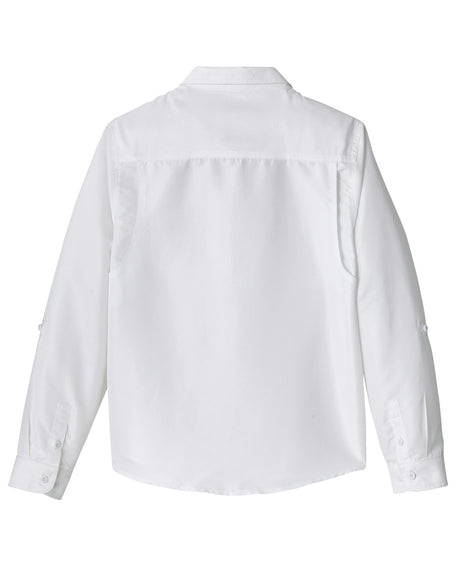 Harriton Ladies' Key West Long-Sleeve Performance Staff Shirt Harriton