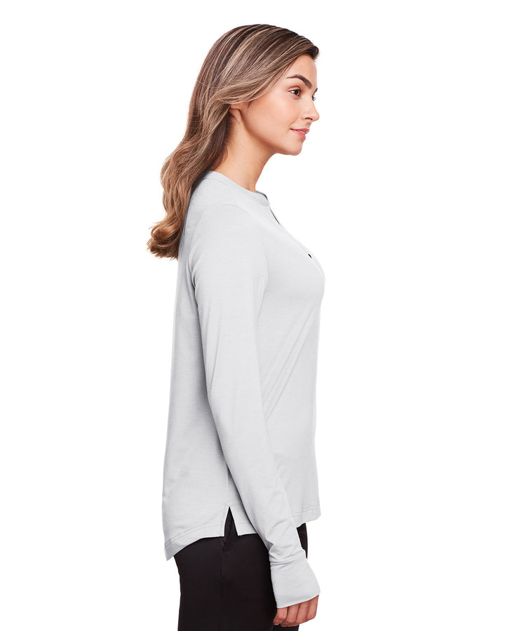 North End Ladies' Jaq Snap-Up Stretch Performance Pullover North End