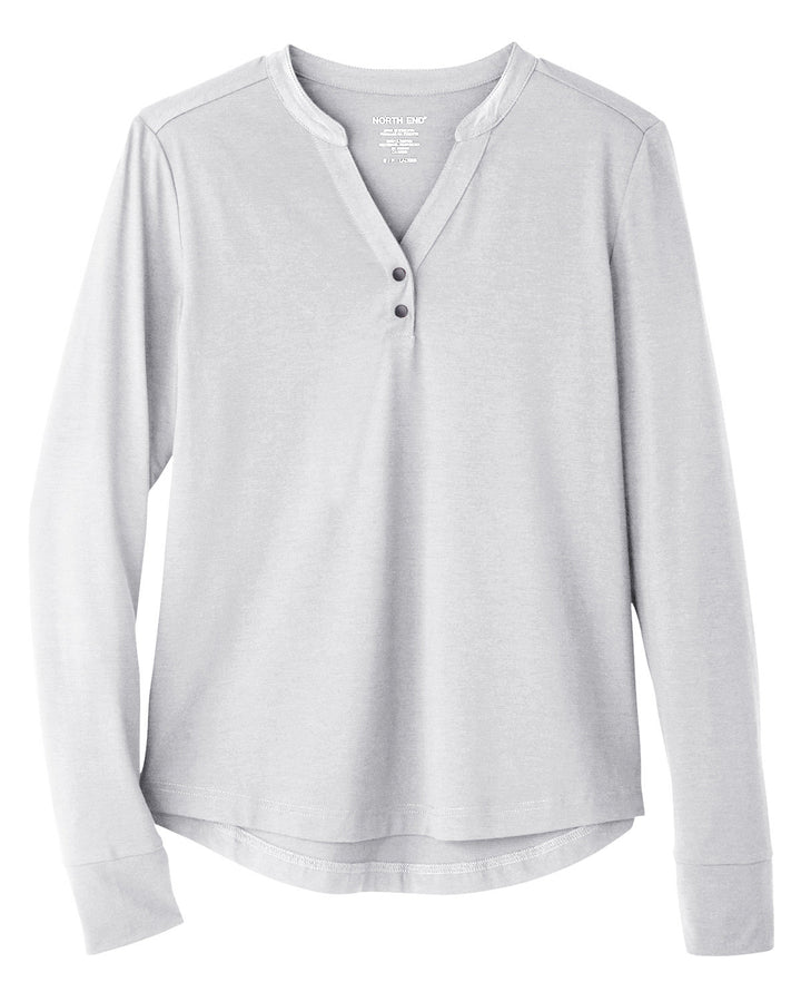 North End Ladies' Jaq Snap-Up Stretch Performance Pullover North End