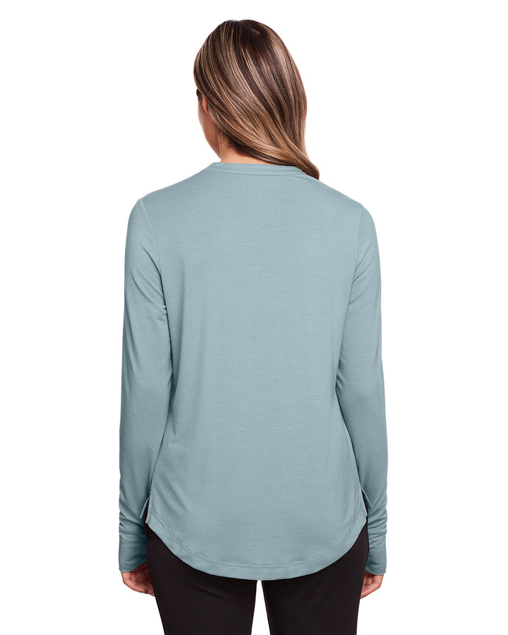 North End Ladies' Jaq Snap-Up Stretch Performance Pullover North End
