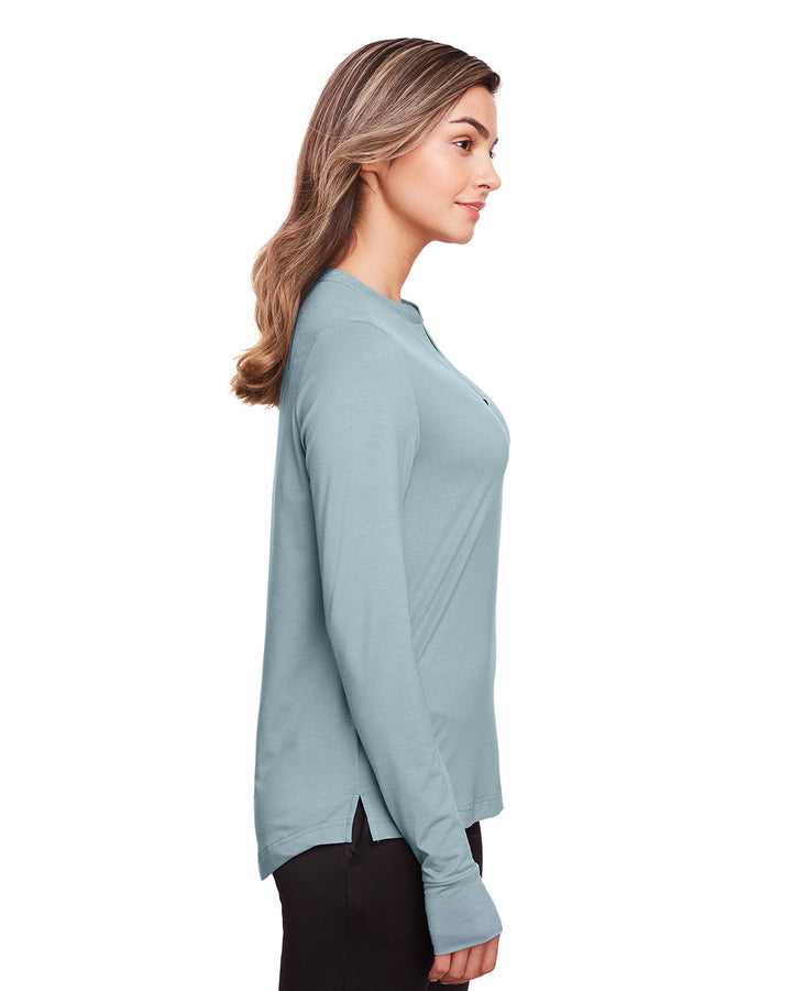 North End Ladies' Jaq Snap-Up Stretch Performance Pullover North End