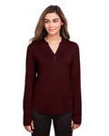 North End Ladies' Jaq Snap-Up Stretch Performance Pullover North End