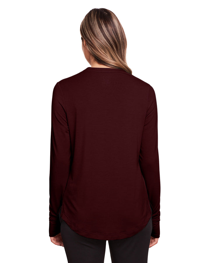 North End Ladies' Jaq Snap-Up Stretch Performance Pullover North End