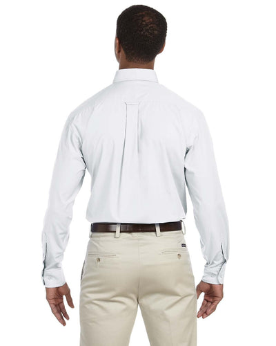 Harriton Men's 3.1 oz. Essential Poplin