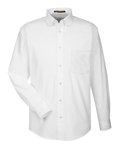 Harriton Men's 3.1 oz. Essential Poplin