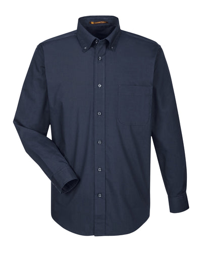 Harriton Men's 3.1 oz. Essential Poplin