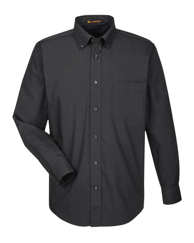 Harriton Men's 3.1 oz. Essential Poplin