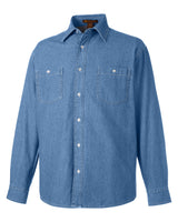 Harriton Men's Denim Shirt-Jacket Harriton