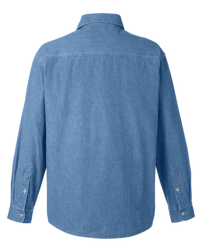 Harriton Men's Denim Shirt-Jacket
