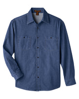 Harriton Men's Denim Shirt-Jacket Harriton
