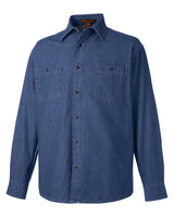Harriton Men's Denim Shirt-Jacket Harriton