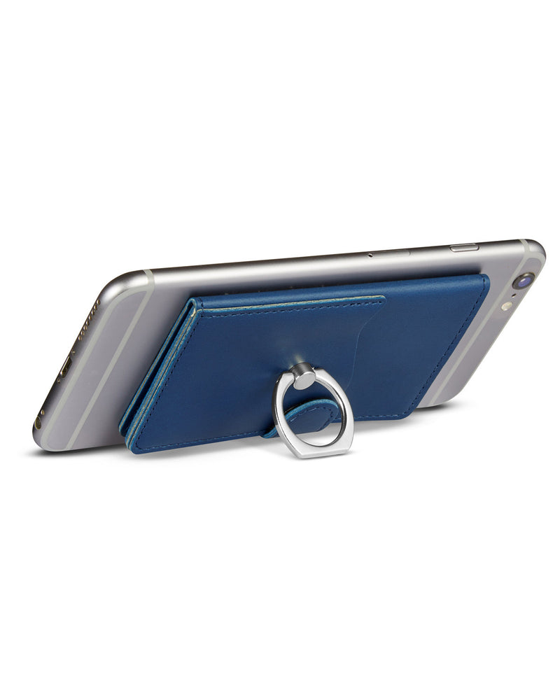 Leeman Tuscany™ Dual Card Pocket With Metal Ring