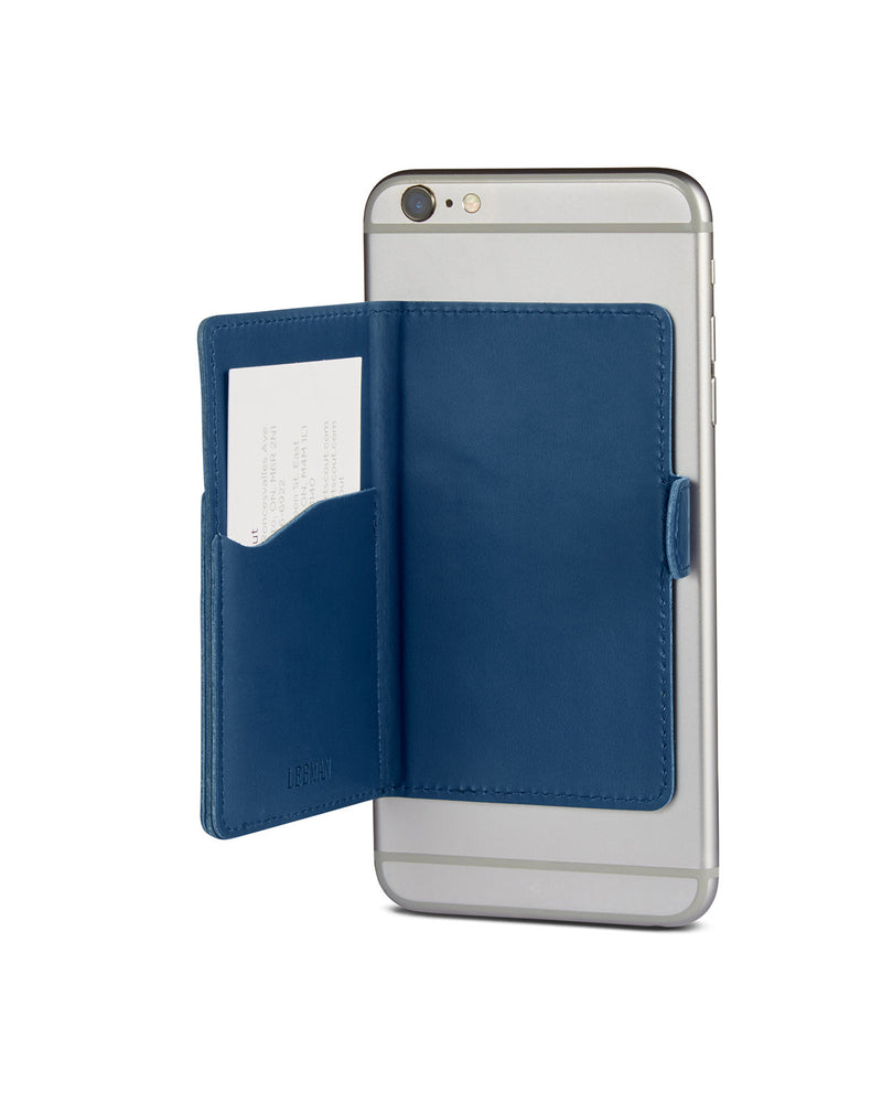 Leeman Tuscany™ Dual Card Pocket With Metal Ring