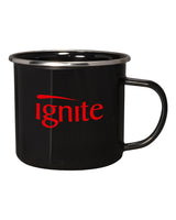 Prime Line 16.9oz Iron And Stainless Steel Log Cabin Mug Prime Line