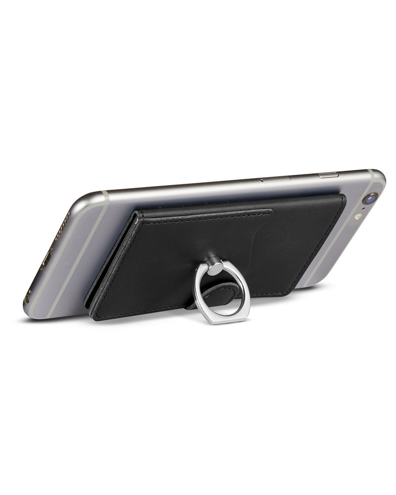 Leeman Tuscany™ Dual Card Pocket With Metal Ring