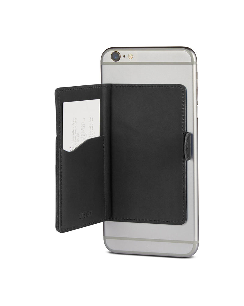 Leeman Tuscany™ Dual Card Pocket With Metal Ring