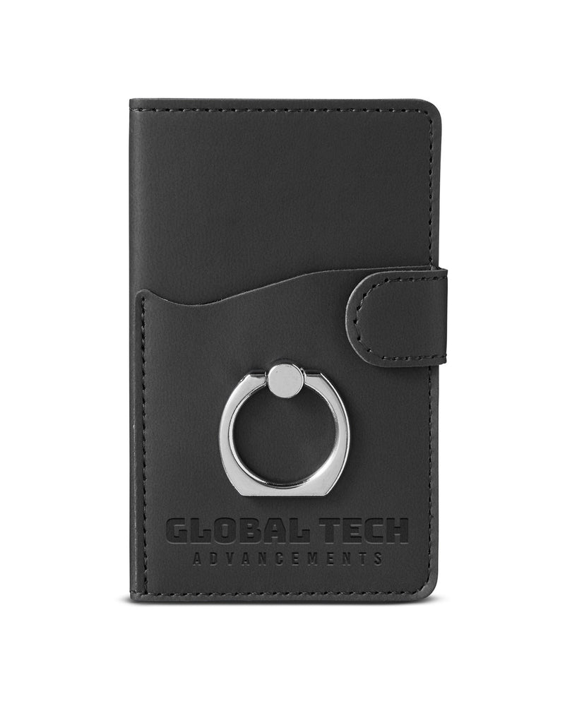 Leeman Tuscany™ Dual Card Pocket With Metal Ring