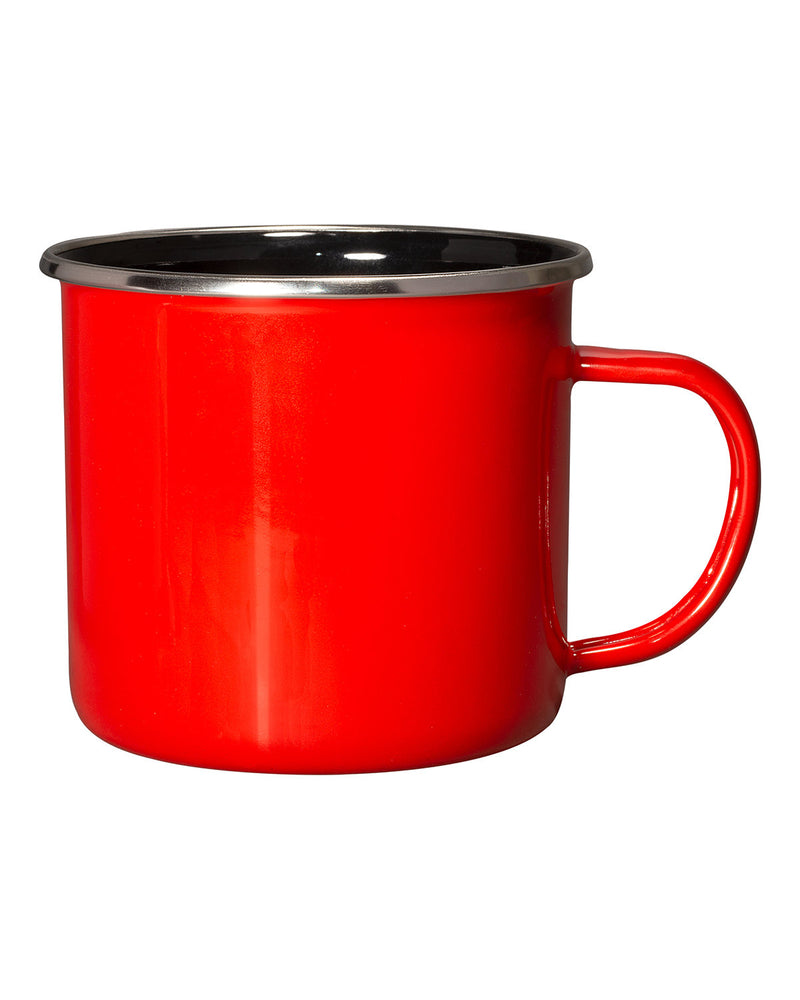 Prime Line 16.9oz Iron And Stainless Steel Log Cabin Mug