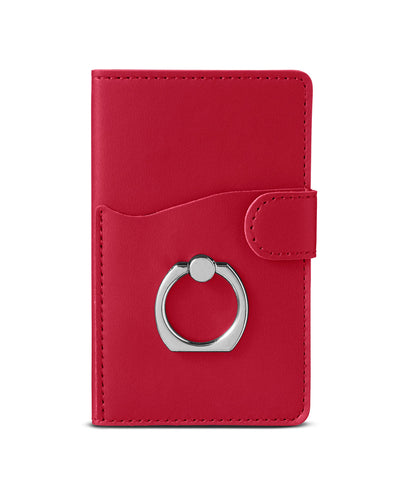 Leeman Tuscany™ Dual Card Pocket With Metal Ring