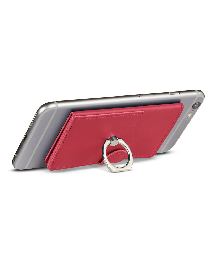 Leeman Tuscany™ Dual Card Pocket With Metal Ring
