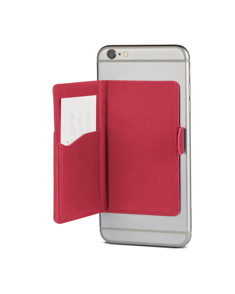 Leeman Tuscany™ Dual Card Pocket With Metal Ring