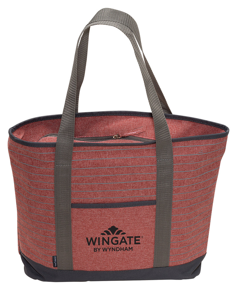 Prime Line Strand Snow Canvas Tote Bag