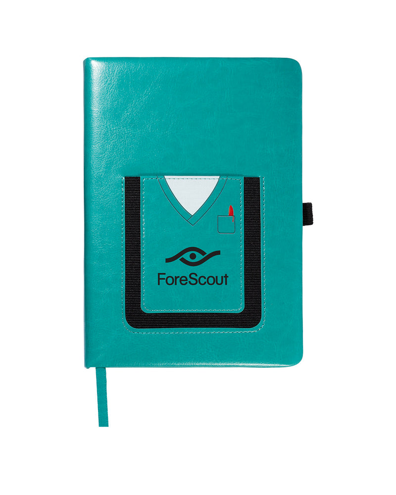 Leeman Medical Theme Journal Book With Cell Phone Pocket