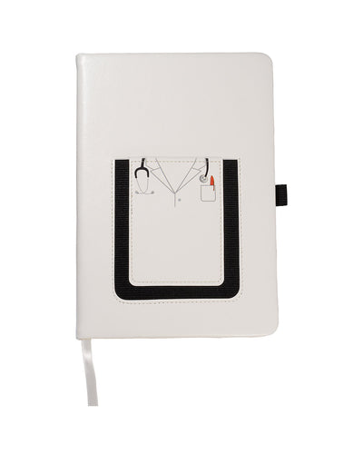 Leeman Medical Theme Journal Book With Cell Phone Pocket