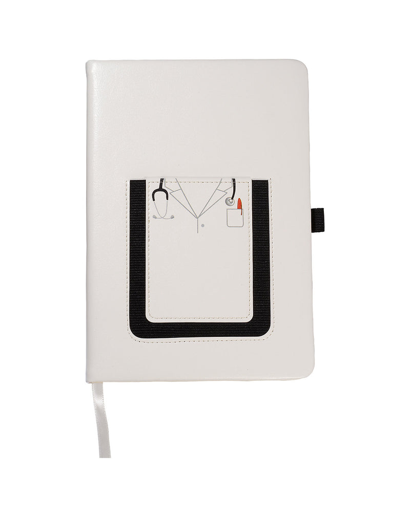 Leeman Medical Theme Journal Book With Cell Phone Pocket