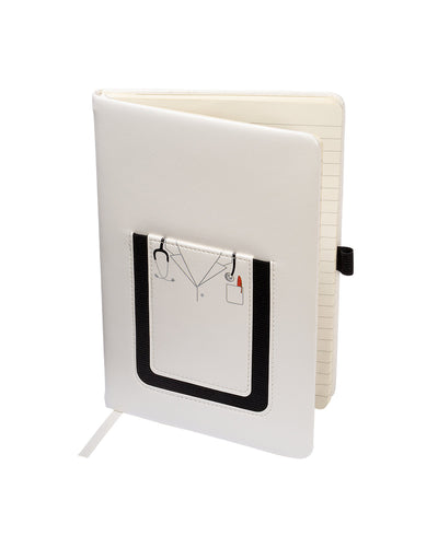 Leeman Medical Theme Journal Book With Cell Phone Pocket