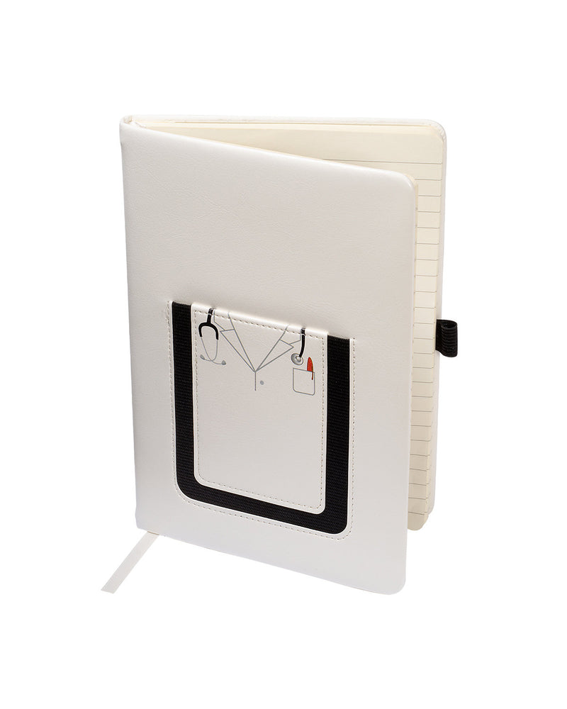 Leeman Medical Theme Journal Book With Cell Phone Pocket