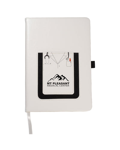 Leeman Medical Theme Journal Book With Cell Phone Pocket