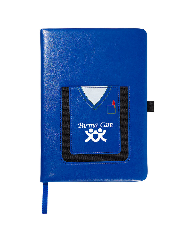 Leeman Medical Theme Journal Book With Cell Phone Pocket