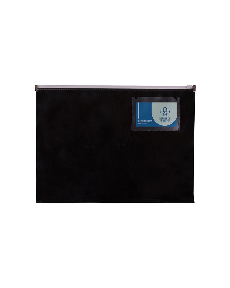 Prime Line Zip-Closure Envelope With Business Card Slot