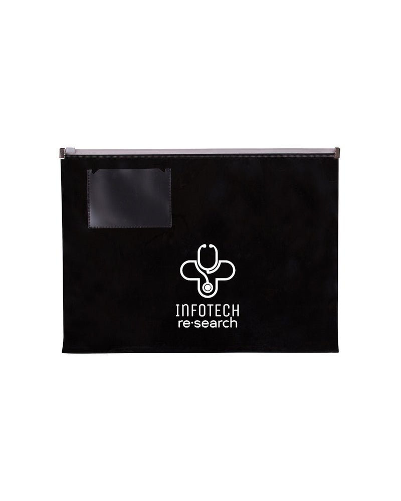 Prime Line Zip-Closure Envelope With Business Card Slot