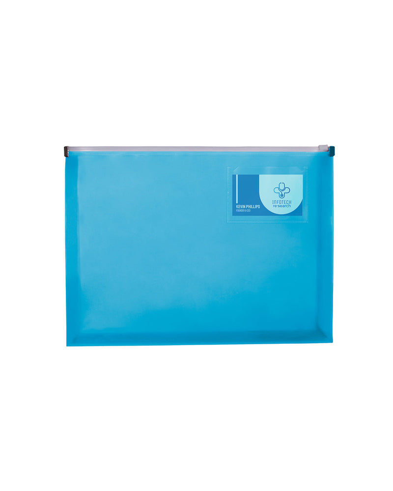 Prime Line Zip-Closure Envelope With Business Card Slot