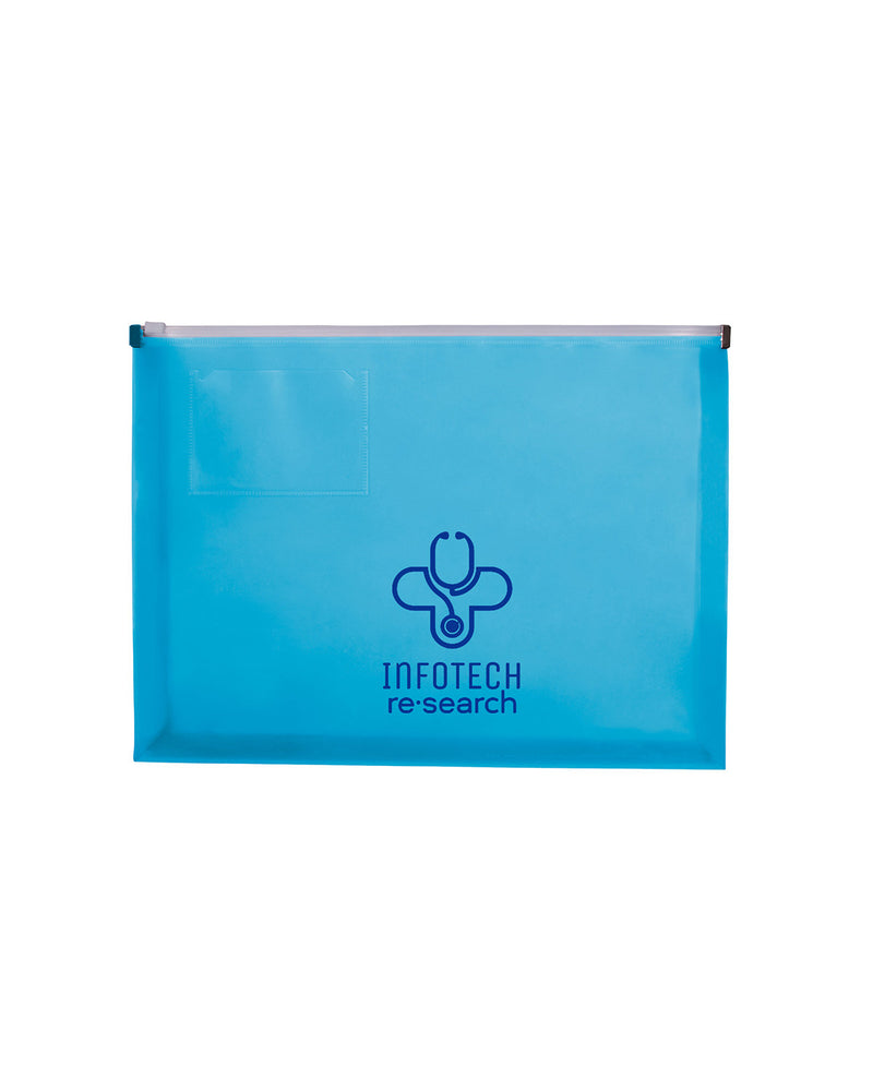 Prime Line Zip-Closure Envelope With Business Card Slot