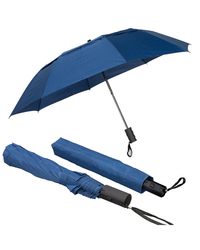 Prime Line Vented Auto Open Folding Umbrella