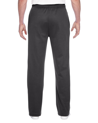 Jerzees Adult 6 oz. DRI-POWER® SPORT Pocketed Open-Bottom Sweatpant