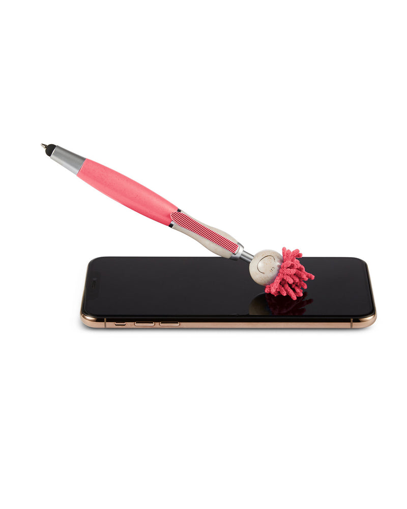 MopToppers Wheat Straw Screen Cleaner With Stylus Pen
