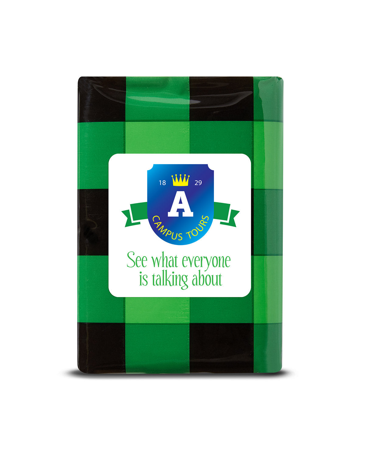 Prime Line Mini Tissue Packet - Buffalo Plaid Prime Line