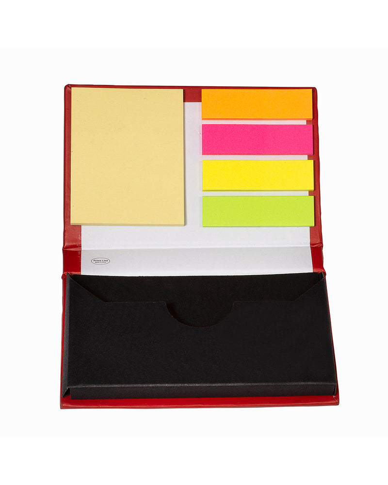 Prime Line Go-Getter Sticky Notepad And Business Card Case